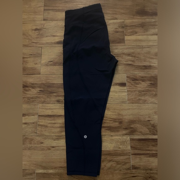 Lululemon Align High Rise 25” Navy blue Leggings Size 12 - Picture 3 of 10